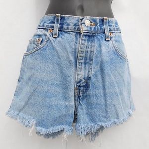 Vintage Levi Jean Shorts!